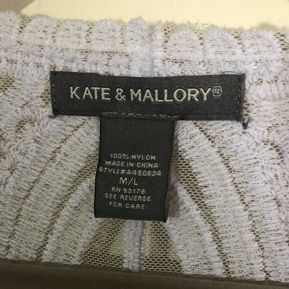 3/$25 🙌🏼 Kate & Mallory Lace Floral Kimono Tie Front Cardigan Top M/L - Picture 7 of 7